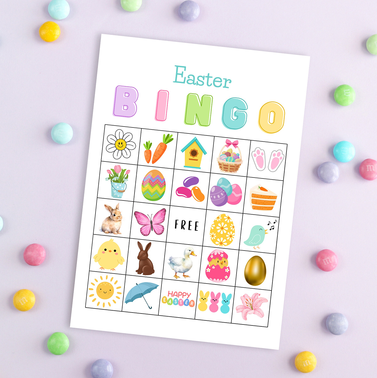 Free Printable Easter Bingo Cards – Great for Kids!
